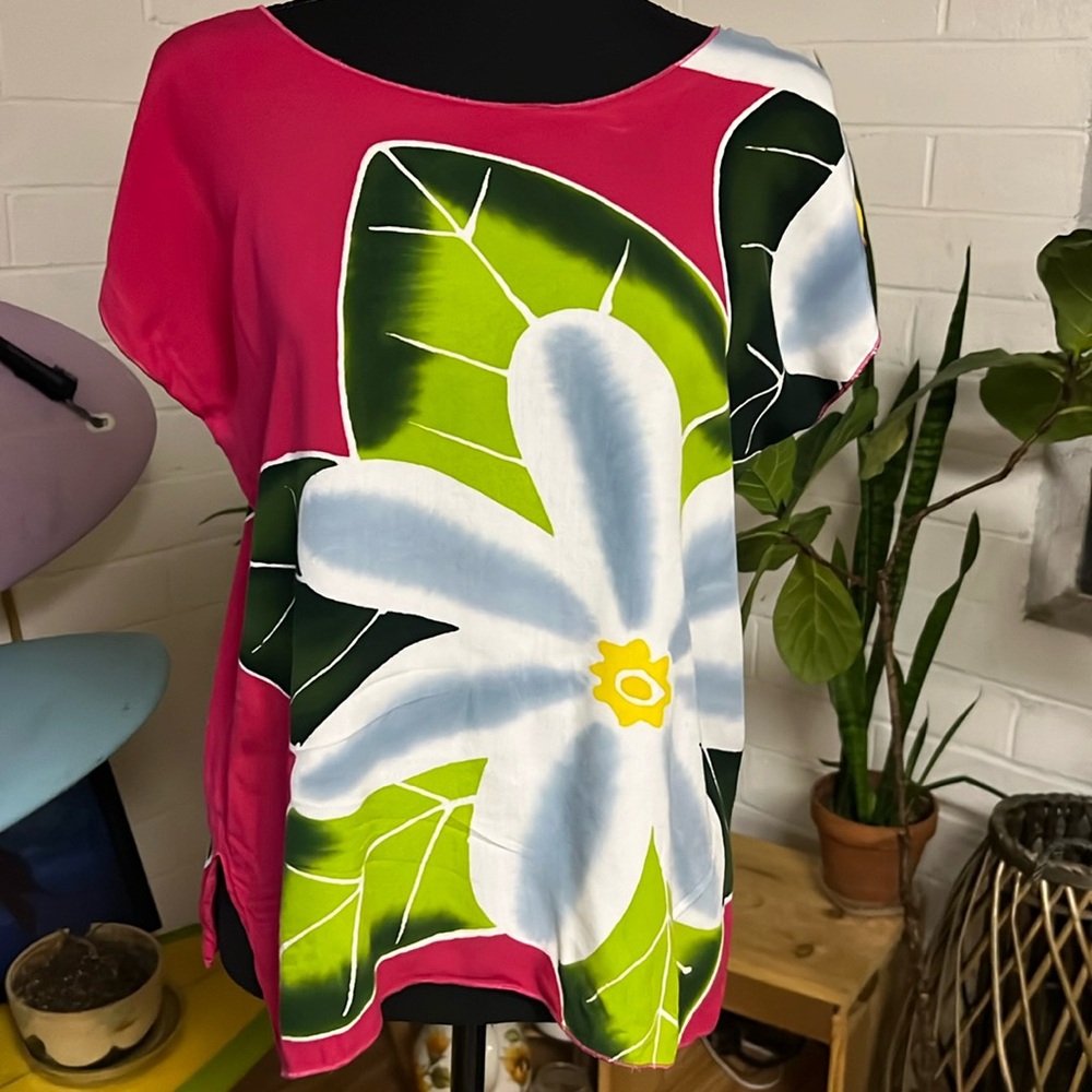 Hawaiian silk shirt